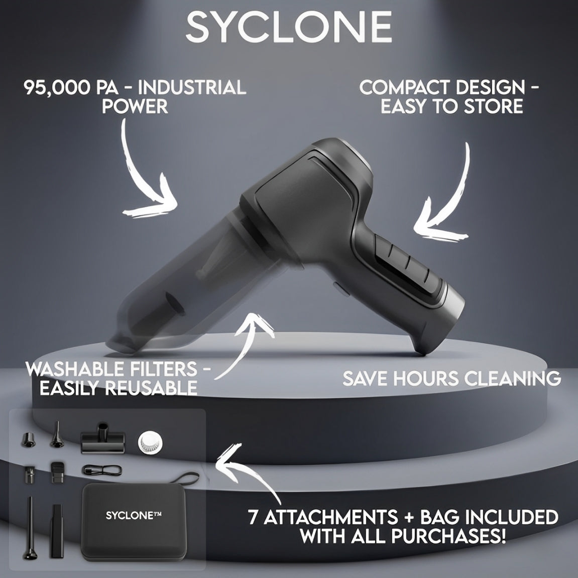 Syclone™ Smart Vacuum/Blower